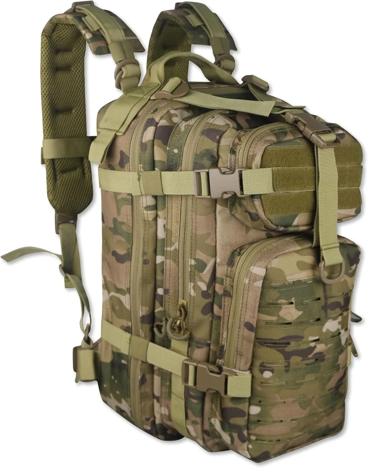 Lightning X Stocked EMS/EMT Trauma & Bleeding First Aid Responder Medical Backpack   Kit   Pouches - Camo