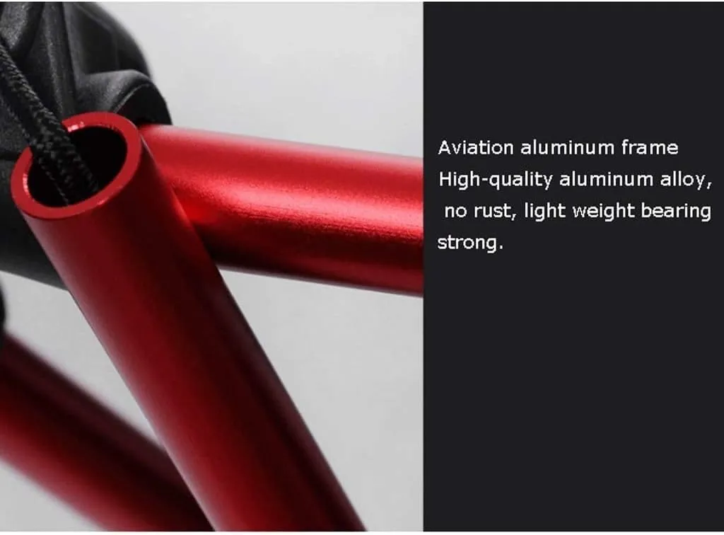 Lightweight Camping Chair Portable Camping Chair Outdoor Lightweight Aluminum Moon Chair Leisure Camping Fishing Chair Folding Stool Outdoor Hiking (Color : C)