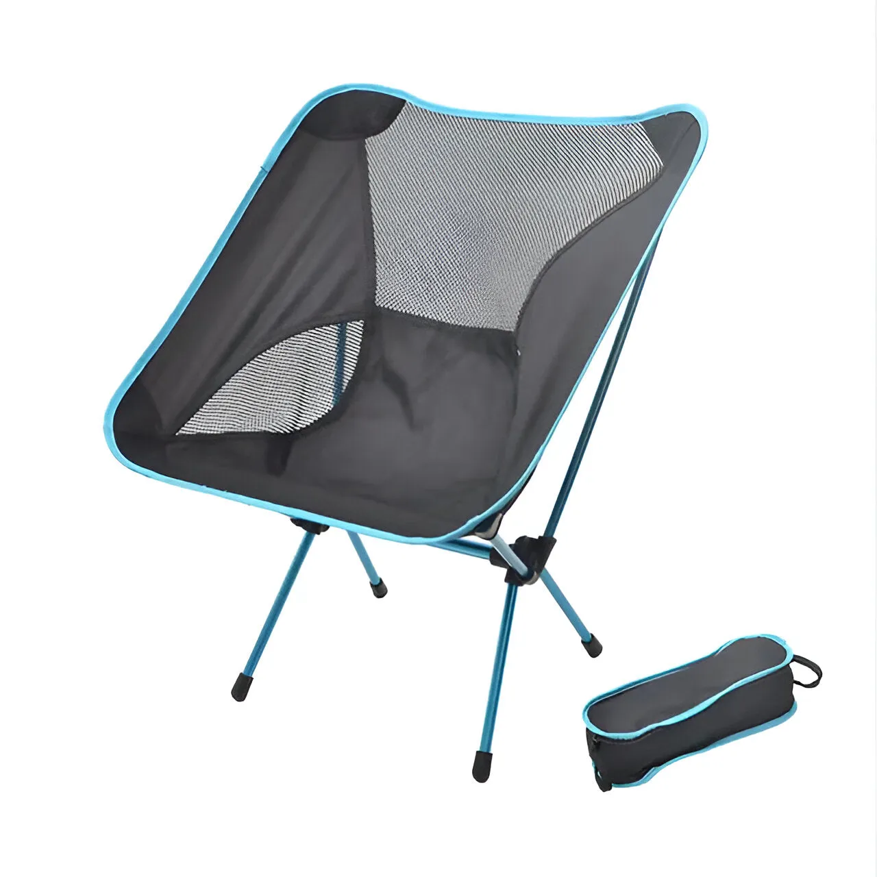 Lightweight Comfortable Outdoor Folding Camping Chair (weight capacity- 135kg)