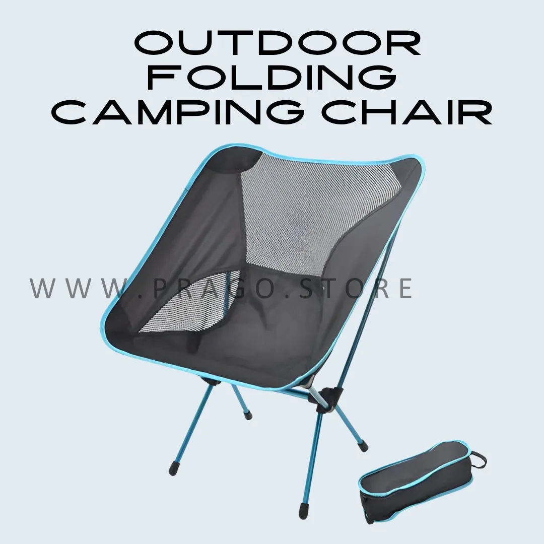 Lightweight Comfortable Outdoor Folding Camping Chair (weight capacity- 135kg)