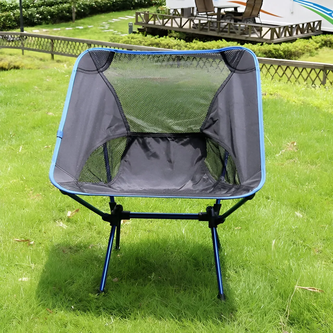Lightweight Comfortable Outdoor Folding Camping Chair (weight capacity- 135kg)