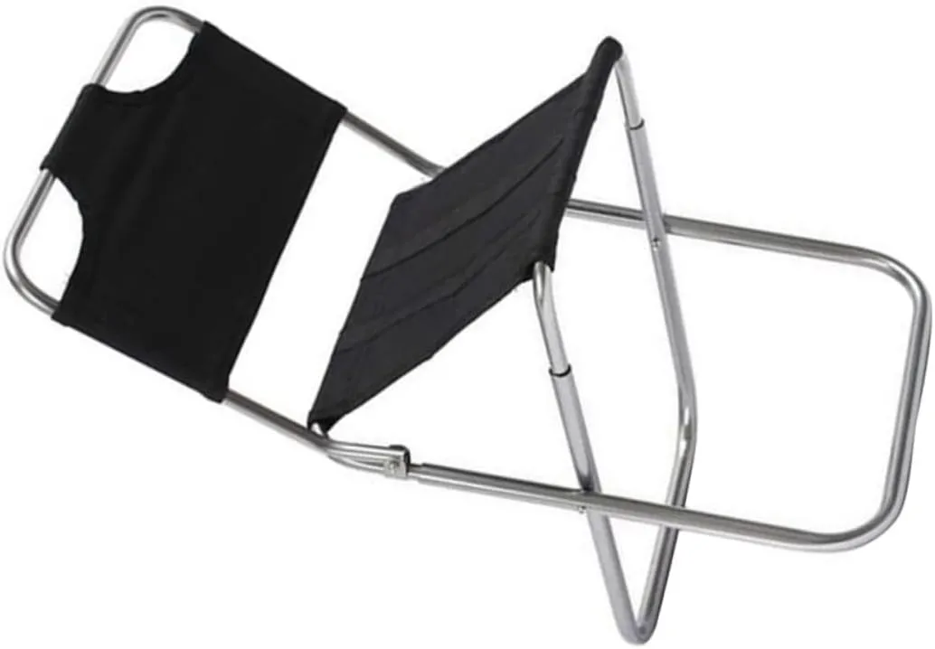 Lightweight Outdoor Folding Stool Portable Fishing Chair for Camping Compact and Easy to Carry Space Saving Design Leisure Chair for Travel Hiking BBQ and Picnics
