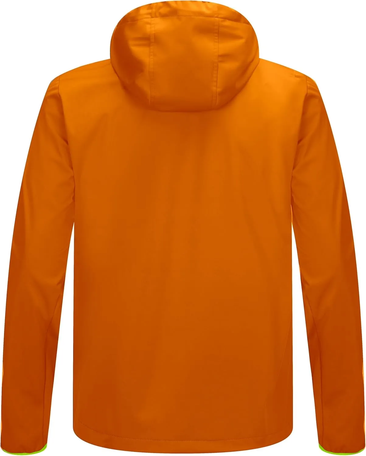Little Donkey Andy Men's Lightweight Hooded Softshell Jacket for Running Travel Hiking, Windproof Outerwear, Water Repellent