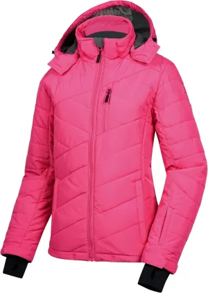 Little Donkey Andy Women's Warm Ski Jacket Water Resistant Insulated Snowboarding Jacket Windproof Winter Snow Coat