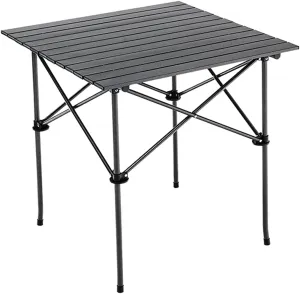 LJYT Lightweight Folding Portable Picnic Camping Table, Aluminum Folding Camping Table Easy Carrying for Indoor,Outdoor,Camping, Beach,Backyard,Party, Patio, Picnic