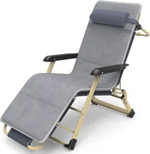 Lounger,Camping Folding Recliner Chairs,Outdoor s, Portable Chair