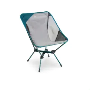 Low camping chair 500 m - compact and foldable