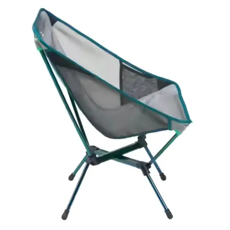 Low camping chair 500 m - compact and foldable