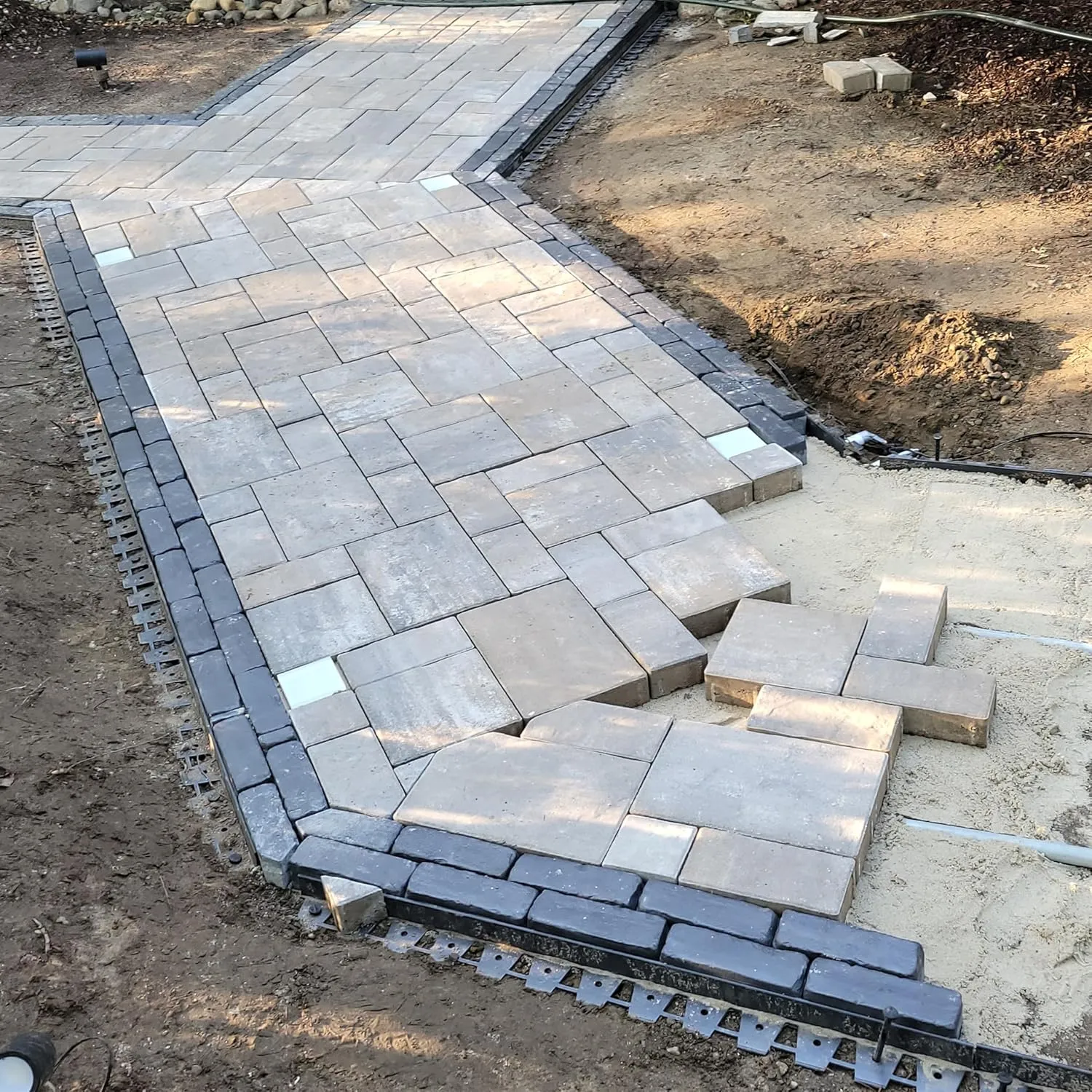 LUMENGY Paver Light 4×4 Inch (3.93 X 3.93 inch), Warm White 2700K Glare-Free Illumination for Driveways, Pathways, Pool Deck & Patios,12V AC/DC, Waterproof & Drive-Over Rated