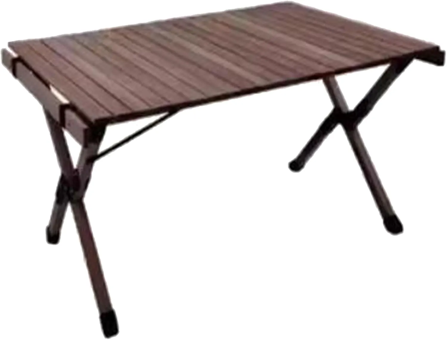 Luxury Camping Table Roll Up Camping Table Wood Folding Picnic Table with Carry Bag Lightweight for Indoor & Outdoor Party