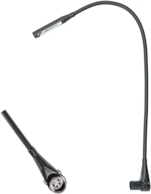 M32 24 inch 2 watt Right Angle XLR 4PIN Mixer LED Light gooseneck lamp for Midas M32 and BEHRINGER X32 Compact Version Mixer,Strong and Flexible gooseneck