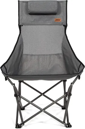 Mac Sports XP High Back Rocking Folding Camping Chair with Headrest - Lightweight Camping Chair Supports up to 225 LBs with Included Carrying Bag