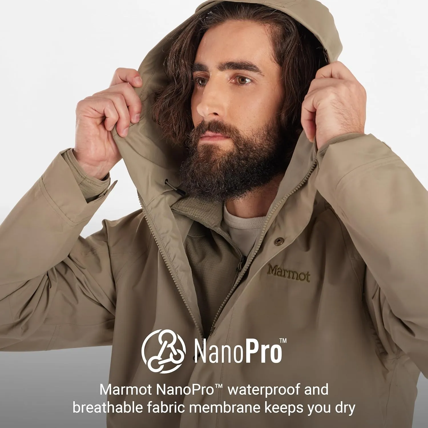 MARMOT Men's Cascade Durable & Waterproof Rain Jacket