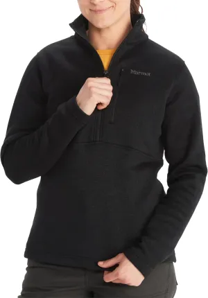 MARMOT Women's Drop Line 1/2 Zip Pullover Jacket - Lightweight, Breathable 100-Weight Sweater Fleece