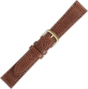 Maruman Watch Band, Cow (Embossed Lizard), Made in Japan, 0.7 inches (18 mm)