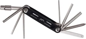 MaxiFold Cycling Bike Repair Tool Kit Mini Set Multifunctional 10-in-1 Foldable Multitool Aluminium
