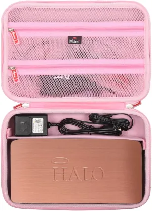 Mchoi Hard Case for Halo Bolt Air 58830/58830/57720 / ACDC Max 55500 mWh Portable Emergency Power Kit, Waterproof Shockproof Car Jump Starter Protective Case