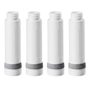 Membrane Solutions Replacement ACF Filter for C3 Filtered Water Bottle, BPA-Free for Camping, Hiking, Backpacking and Travel (ACFx4)