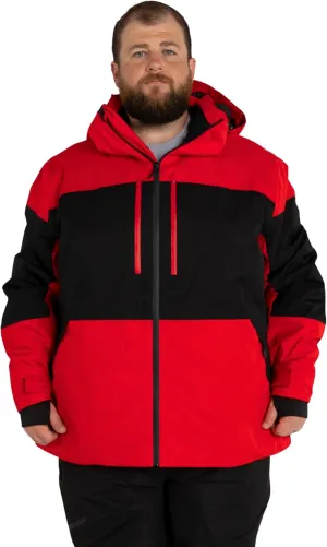 Mens Big 2XL-7XL Insulated Peak Ski Jacket Snow Coat