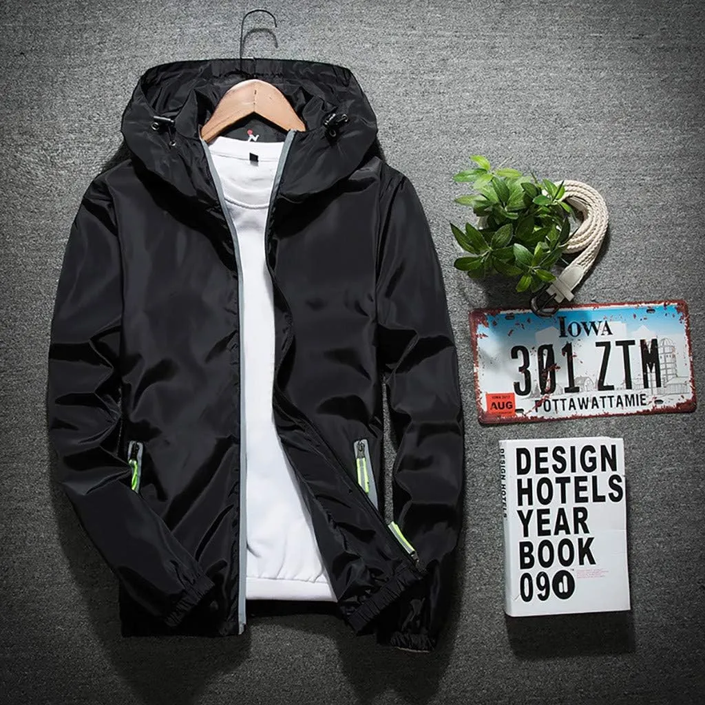 Men's Bomber Jacket Warm Waterproof Puffer Jacket Hooded Windproof Winter Coat Jacket, M-7XL