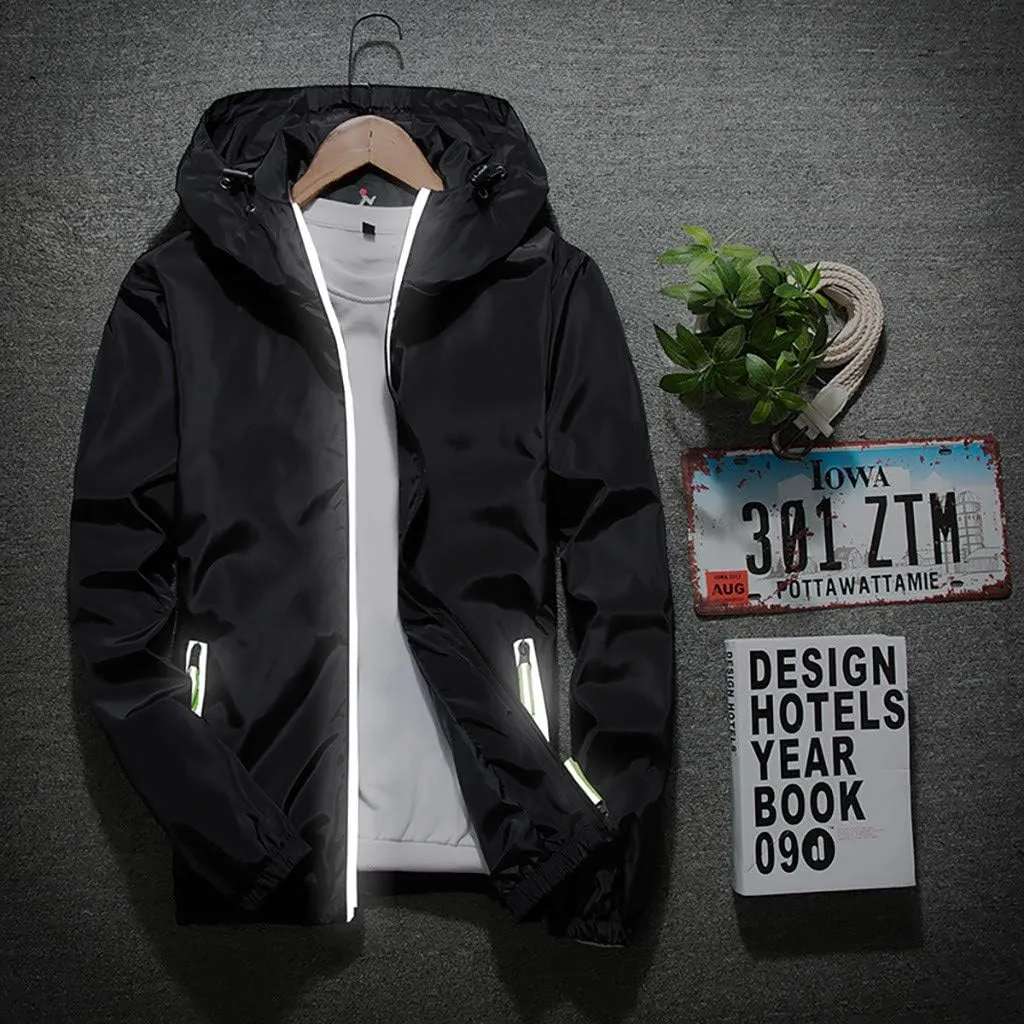 Men's Bomber Jacket Warm Waterproof Puffer Jacket Hooded Windproof Winter Coat Jacket, M-7XL