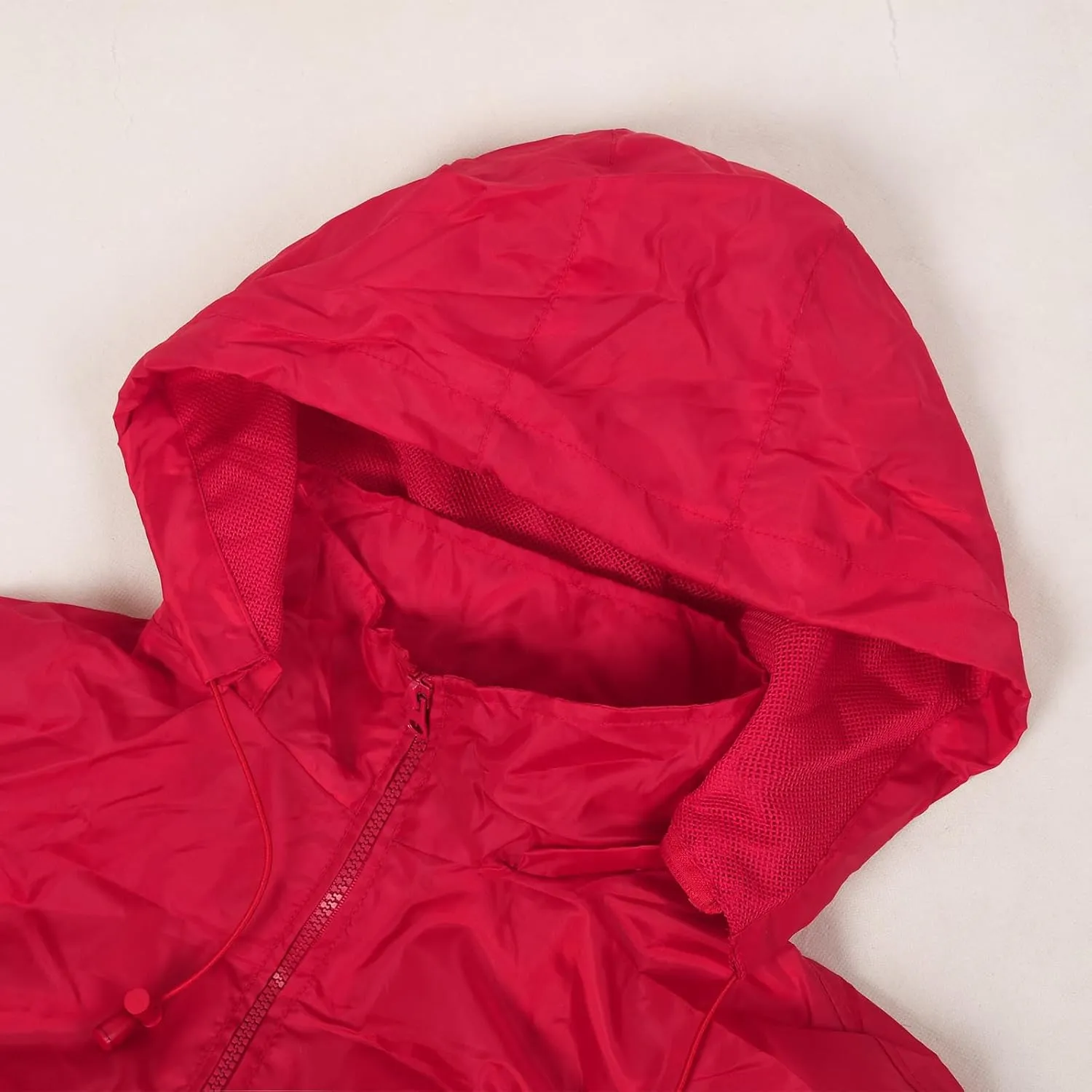 Mens Lightweight Windbreaker Waterproof Rain Jacket with Removable Hood