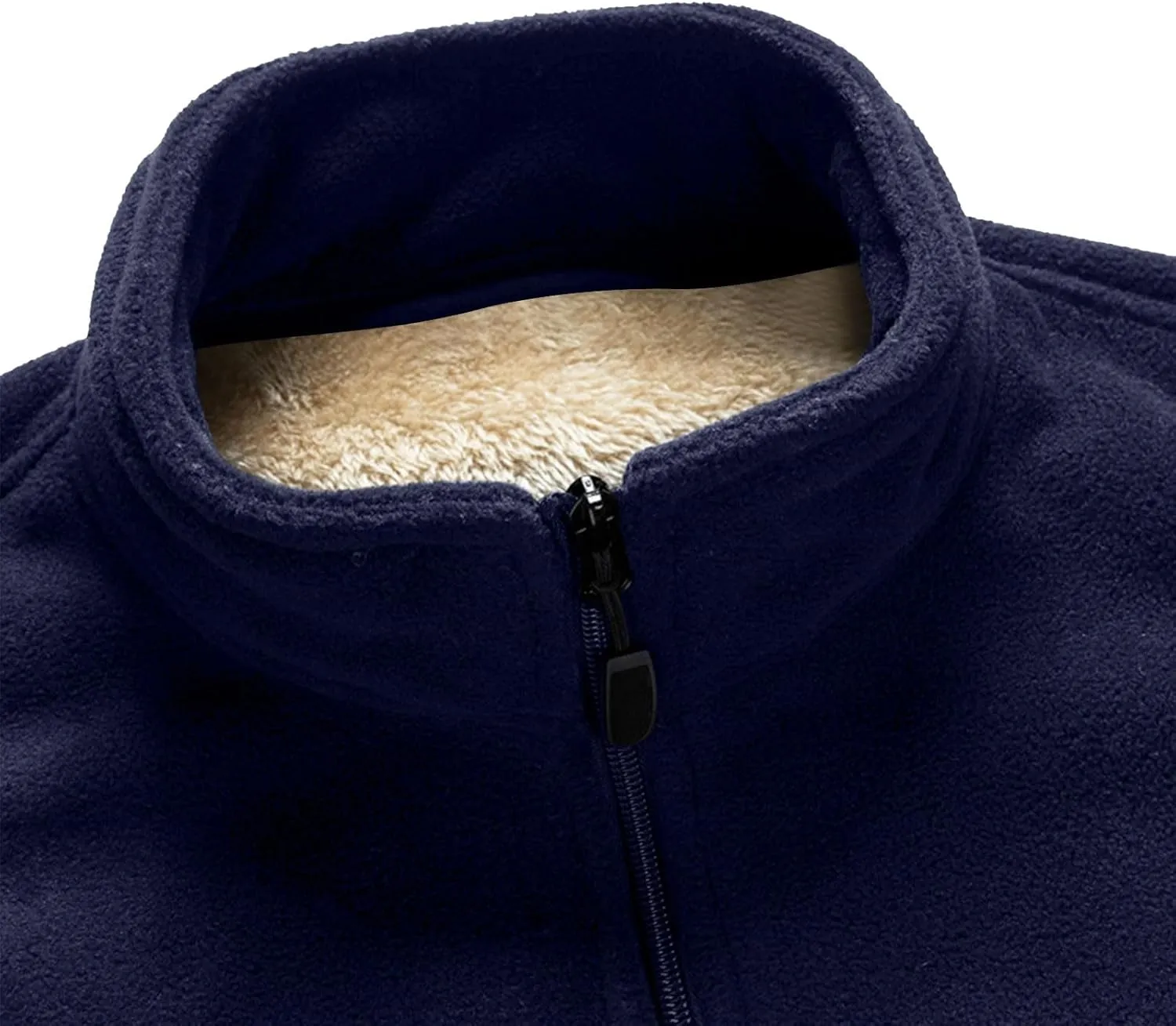 Men's Vest Stand Collar Padded Thicken Warm Winter Zip Up Jacket Sleeveless Casual Outdoor Sports Travel Vest