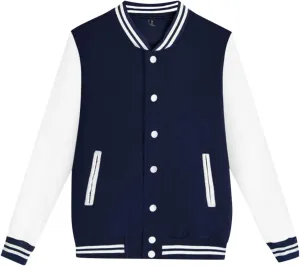 Men's Waterproof Jacket Man’S Varsity Baseball Jacket Cotton Letterman Bomber Jacket, XL-4XL