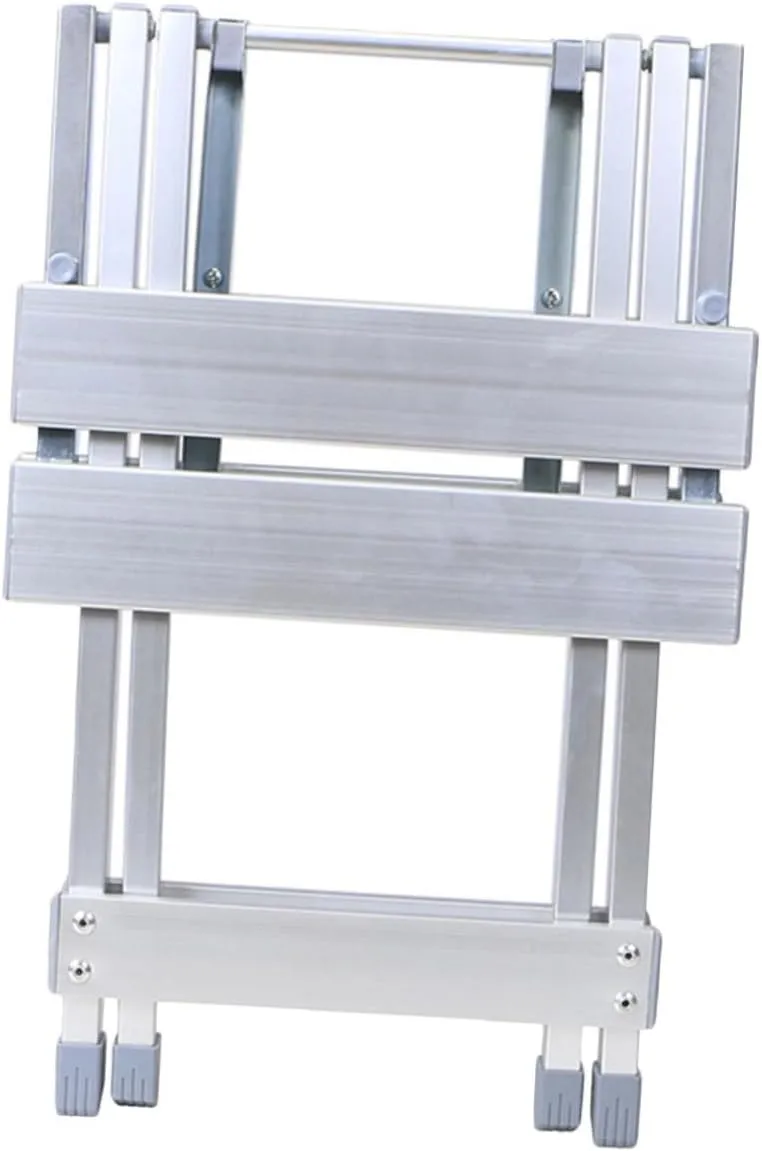 MERRYHAPY Aluminum Alloy Folding Stool Lightweight Camping Chair Outdoor Picnic Bench