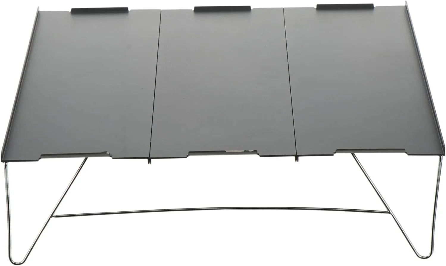 Mikikit Collapsible Camping Table Portable Folding Outdoor Table Aluminum Alloy Desk Little for Kitchen