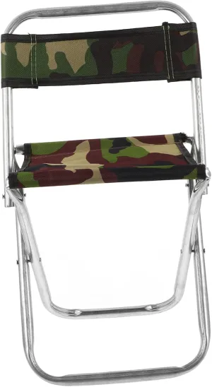 Milisten Folding Camping Stool Portable Sit for Fishing Large Size Outdoor Chair Easy to Carry Random