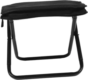Milisten Folding Chair for Garden Multi-Purpose Oxford Camping Footstool Compact Hiking Stool