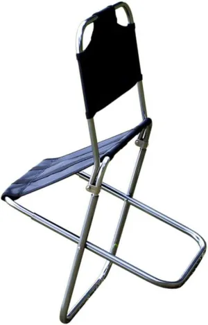Mini Camping Chairs for Adults Small Folding Stool Backrest Portable and Foldable Fishing Chair