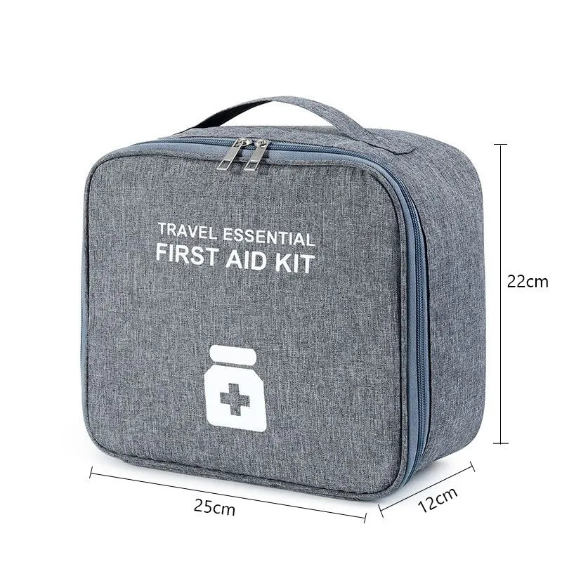 Mini Portable Medicine Storage Bag Travel First Aid Kit Medicine Bags Organizer Camping Outdoor Emergency Survival Bag Pill Case