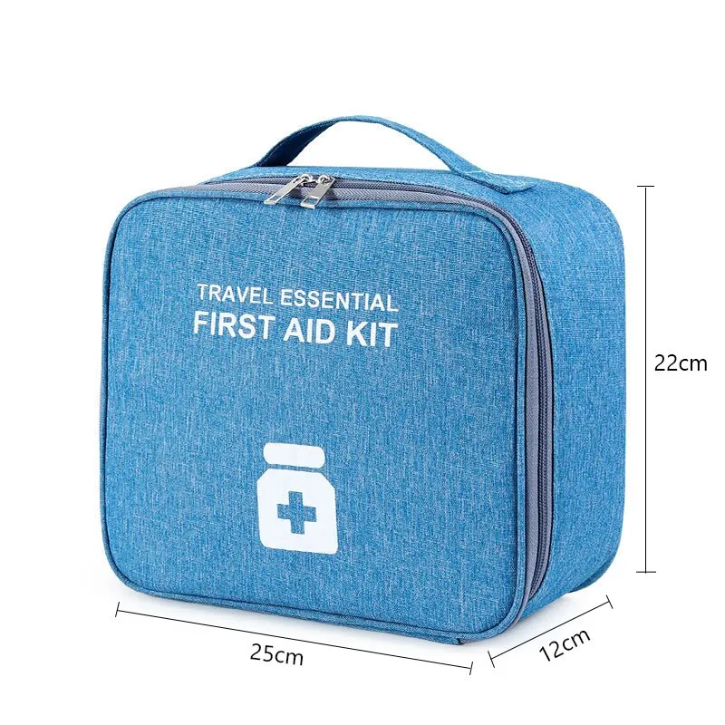 Mini Portable Medicine Storage Bag Travel First Aid Kit Medicine Bags Organizer Camping Outdoor Emergency Survival Bag Pill Case