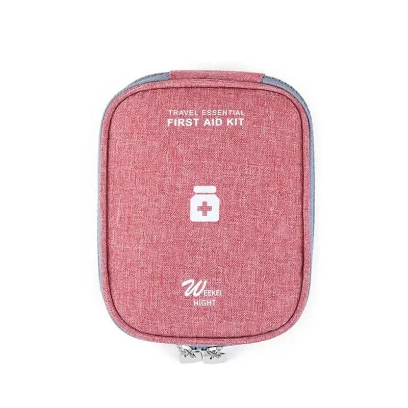 Mini Portable Medicine Storage Bag - Travel First Aid Kit Organizer