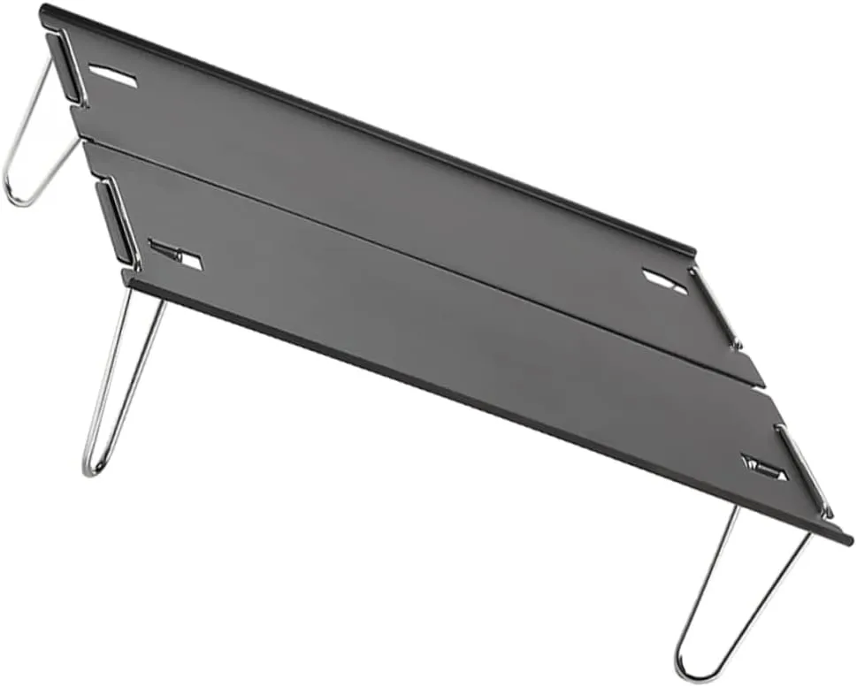 Mipcase Folding Camping Table Lightweight Aluminum Portable Desk Easy Assembly