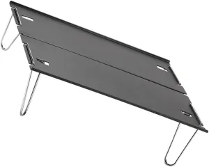 Mipcase Folding Camping Table Lightweight Aluminum Portable Desk Easy Assembly