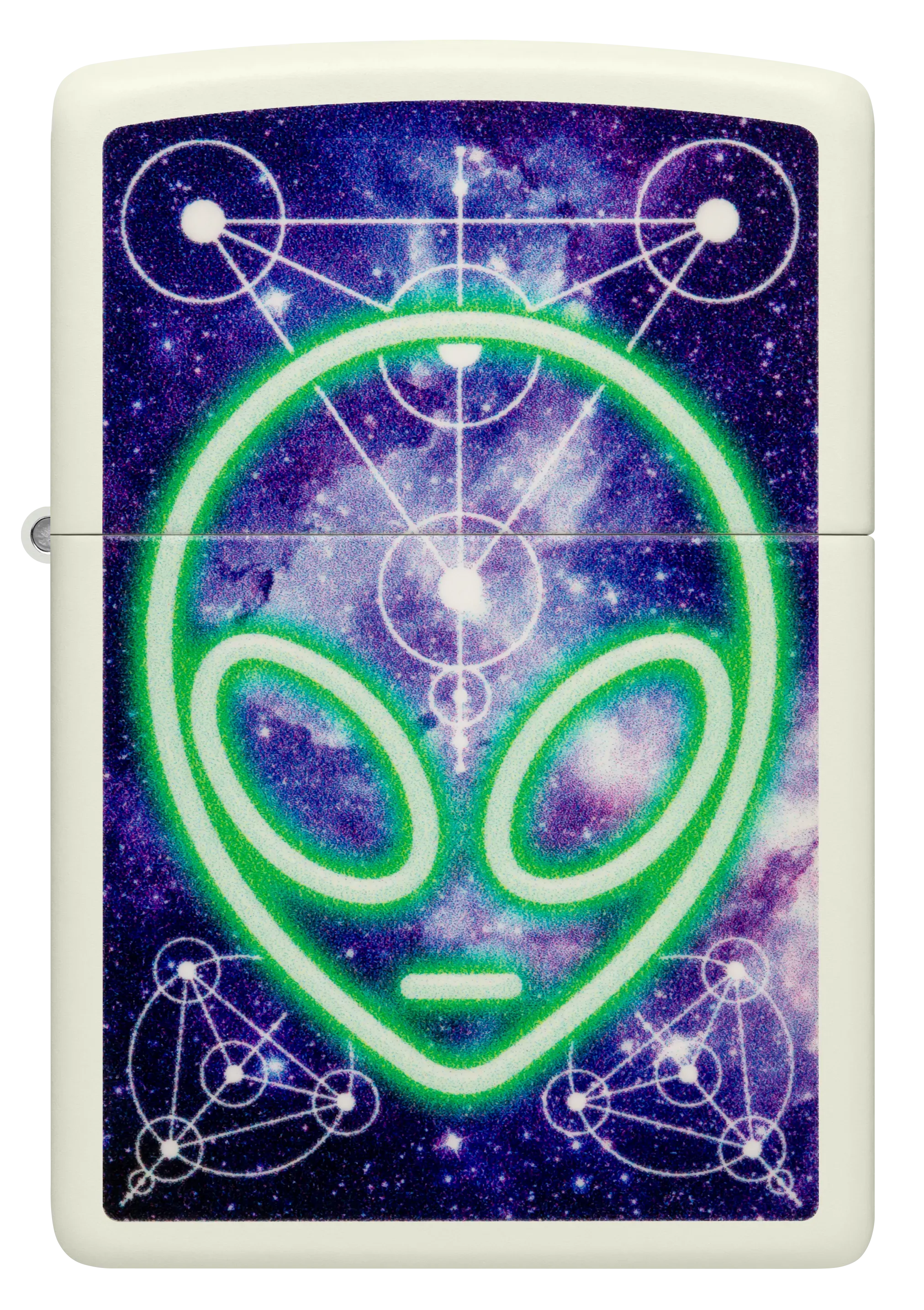 Modèle extraterrestre étincelant