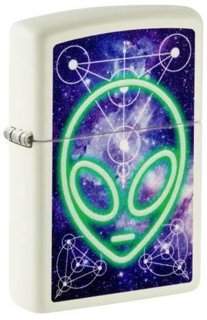 Modèle extraterrestre étincelant
