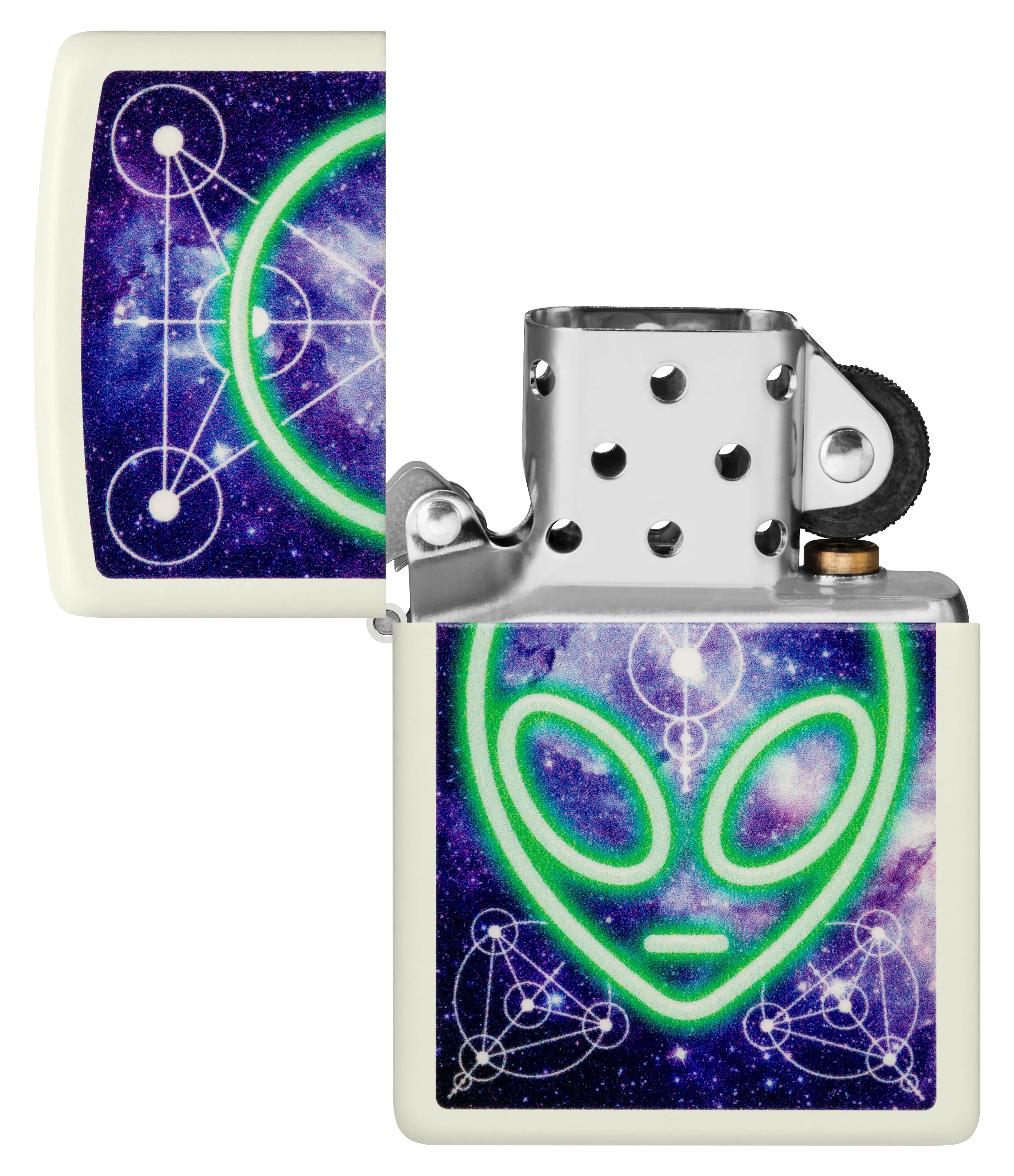 Modèle extraterrestre étincelant