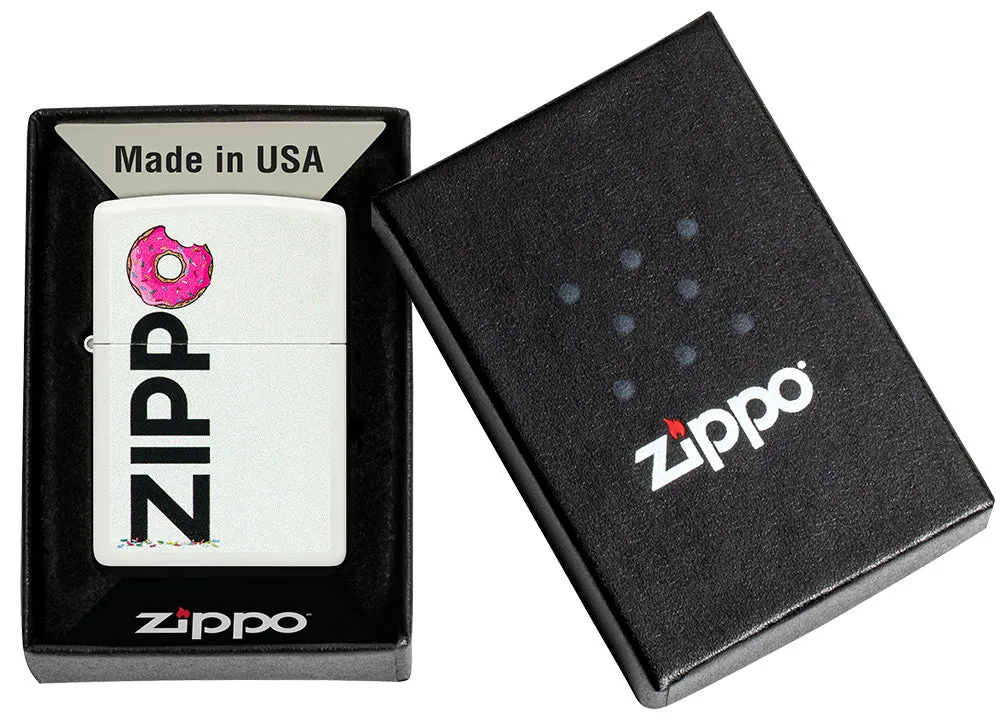 Motif Zippo givré