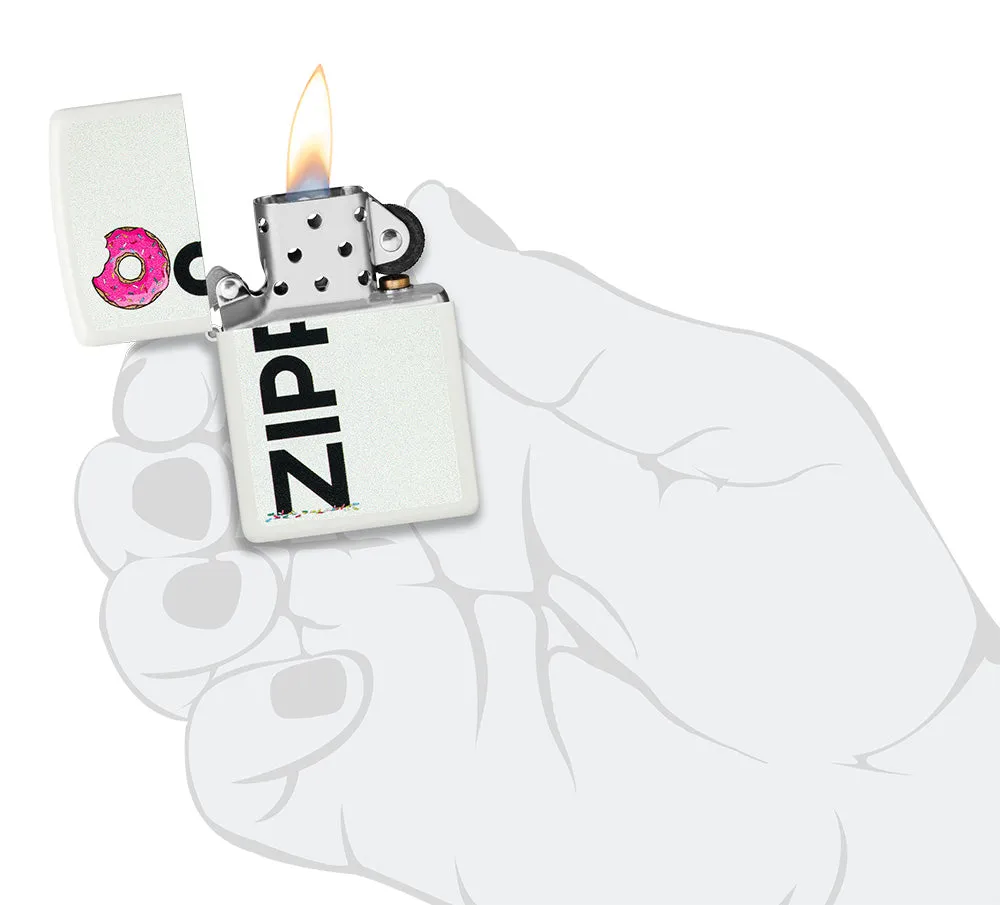 Motif Zippo givré