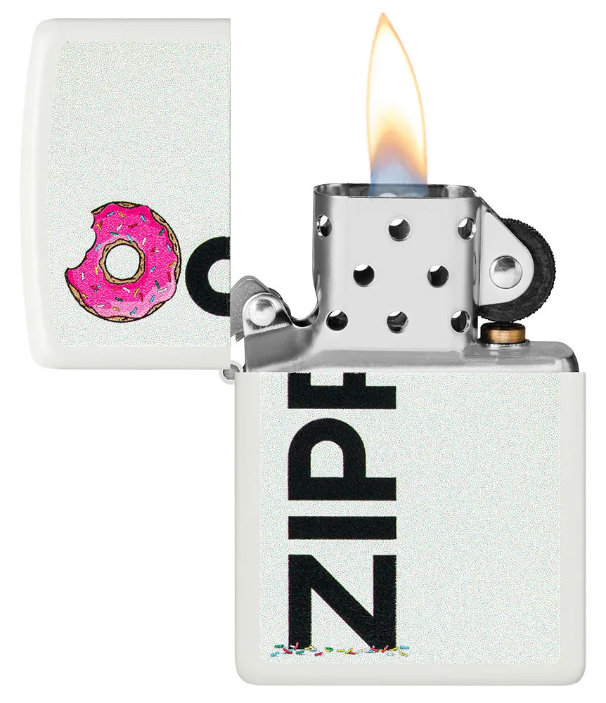 Motif Zippo givré