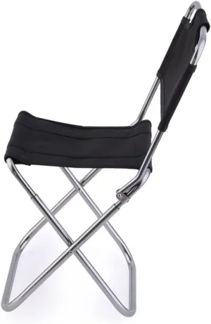 Multi-Function Folding Chair with Backrest Heavy Duty 100kg Perfect for Fishing Camping Outdoor Use