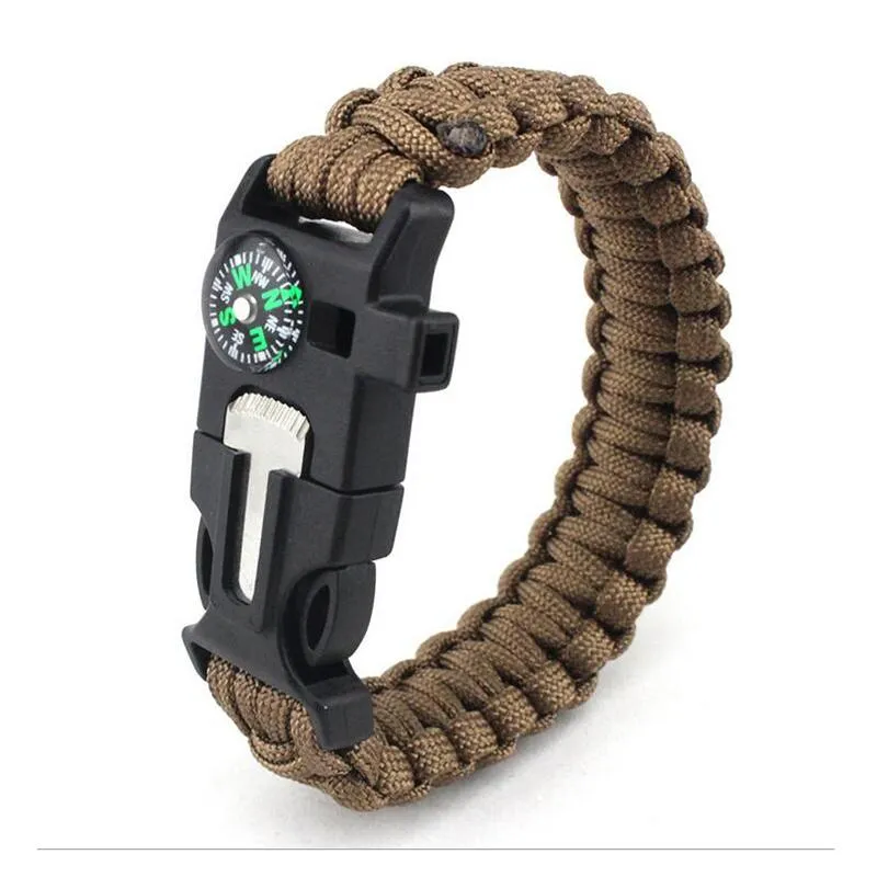 Multi-functional Outdoor Camping Survival Bracelet