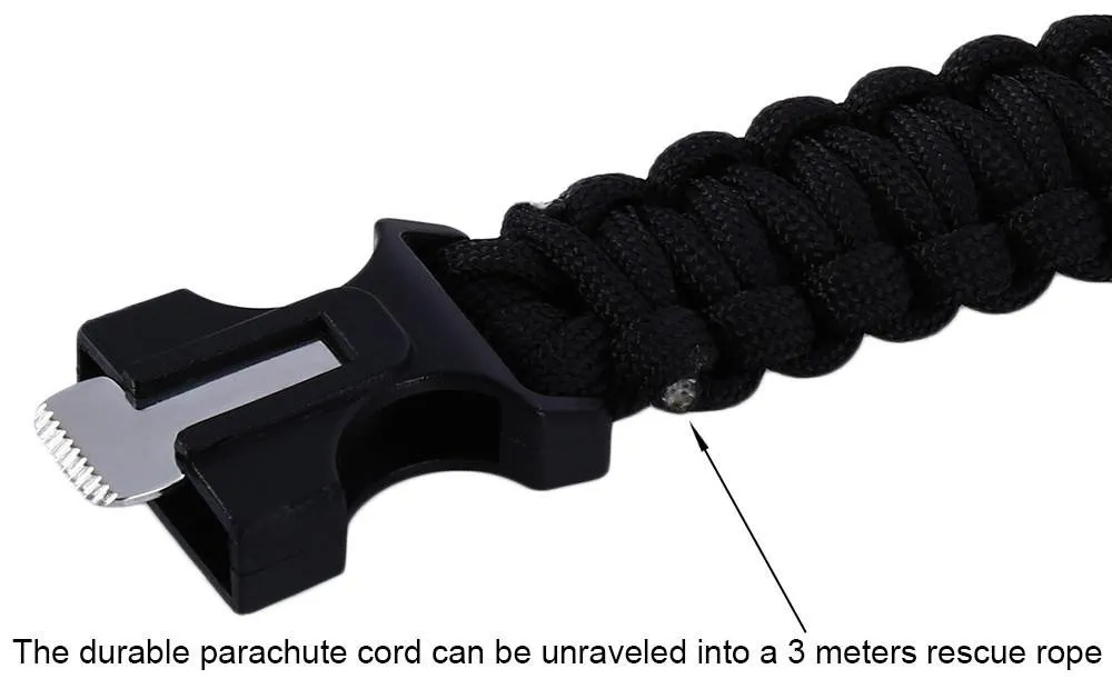 Multifuctional Survival Watch Bracelet