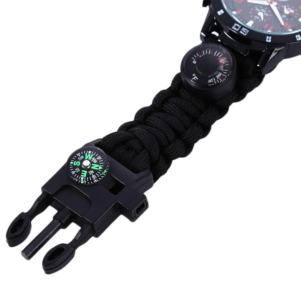 Multifuctional Survival Watch Bracelet