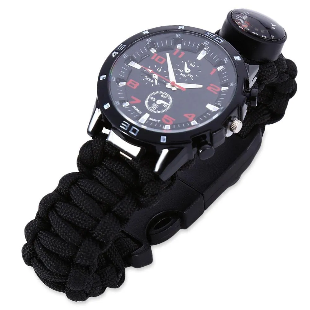 Multifuctional Survival Watch Bracelet