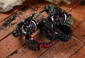 Multifuctional Survival Watch Bracelet